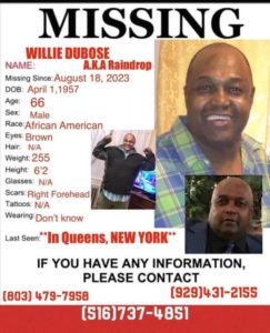 three photos of Willie Dubose dark skin bald man